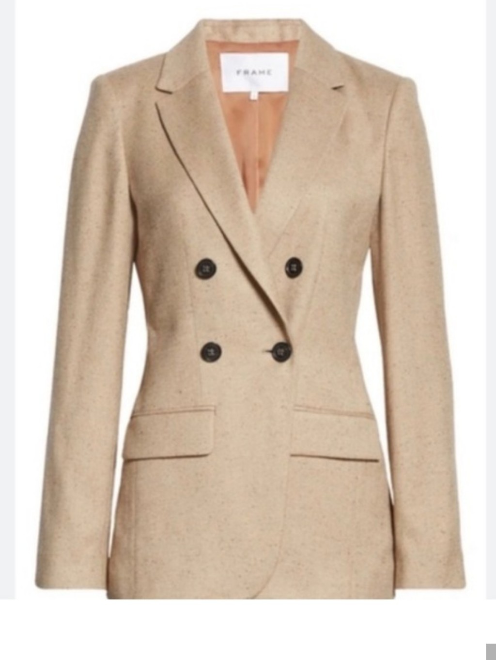 Frame Denim Wool Blend Blazer
